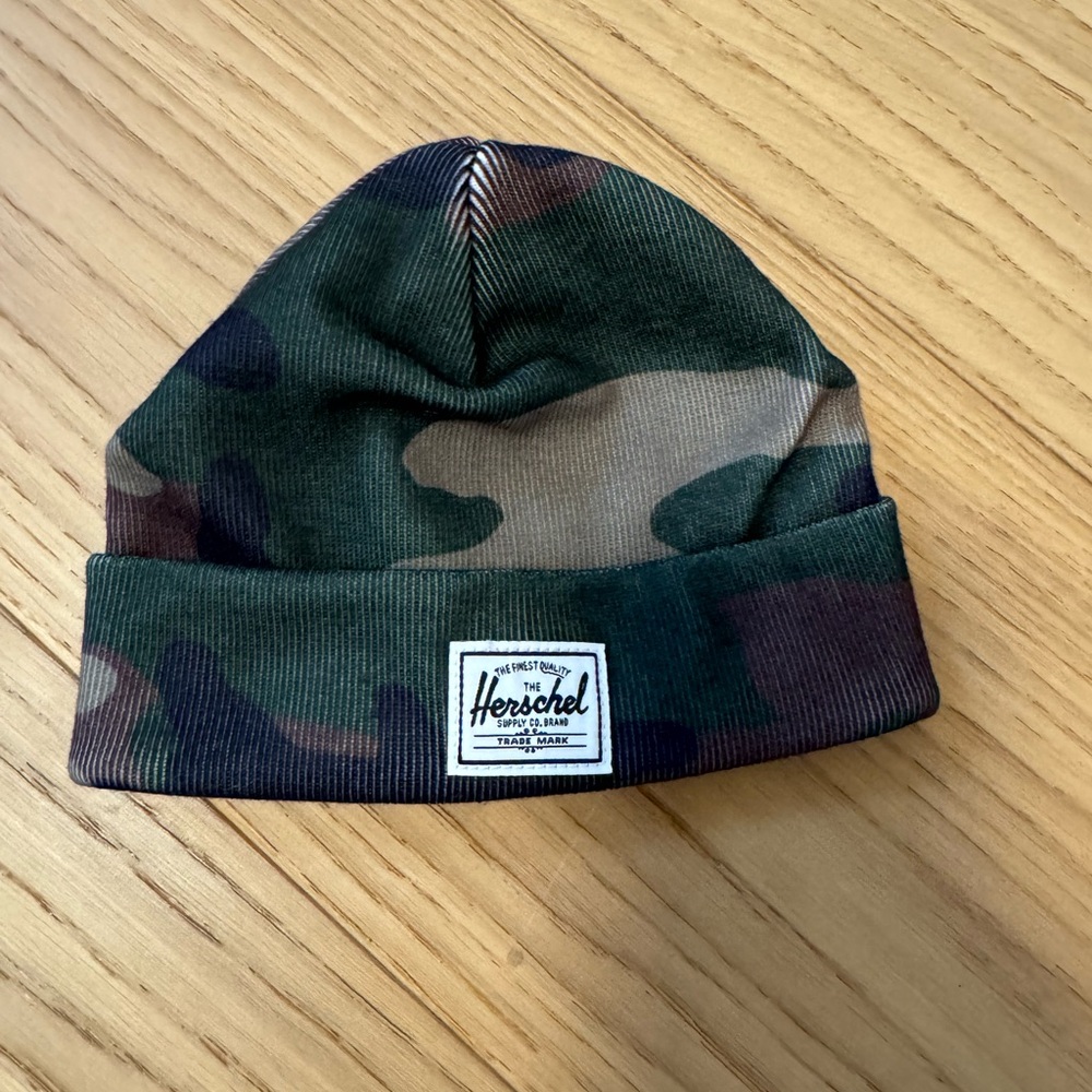 Herschel Supply Company Camouflage Beanie - Green and Brown
